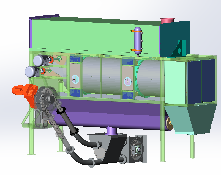 小袋拆包機與管鏈機組合